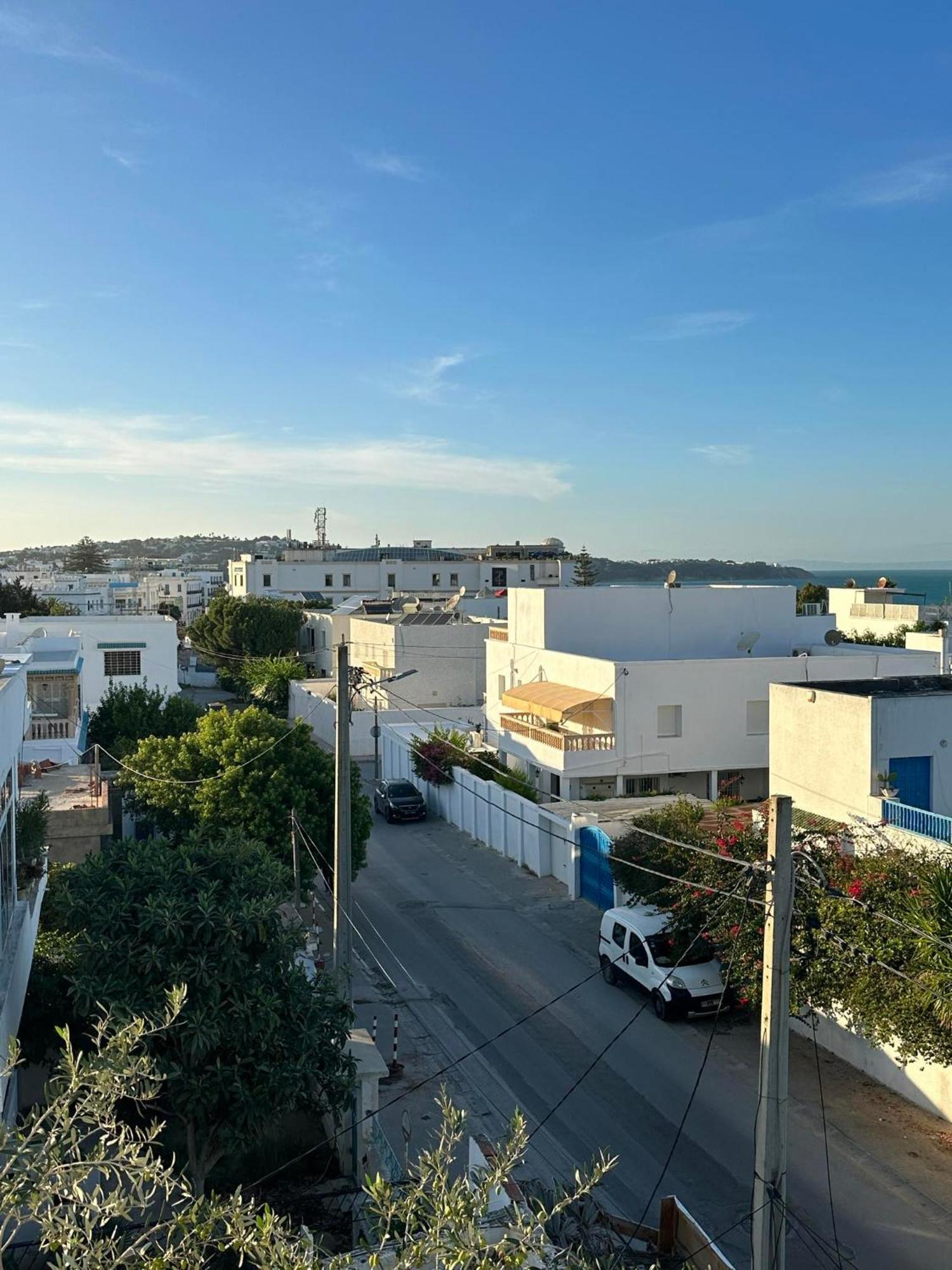 Luxeux Et Ideal A Marsa Plage Vue Sur Mer Lägenhet La Marsa Exteriör bild